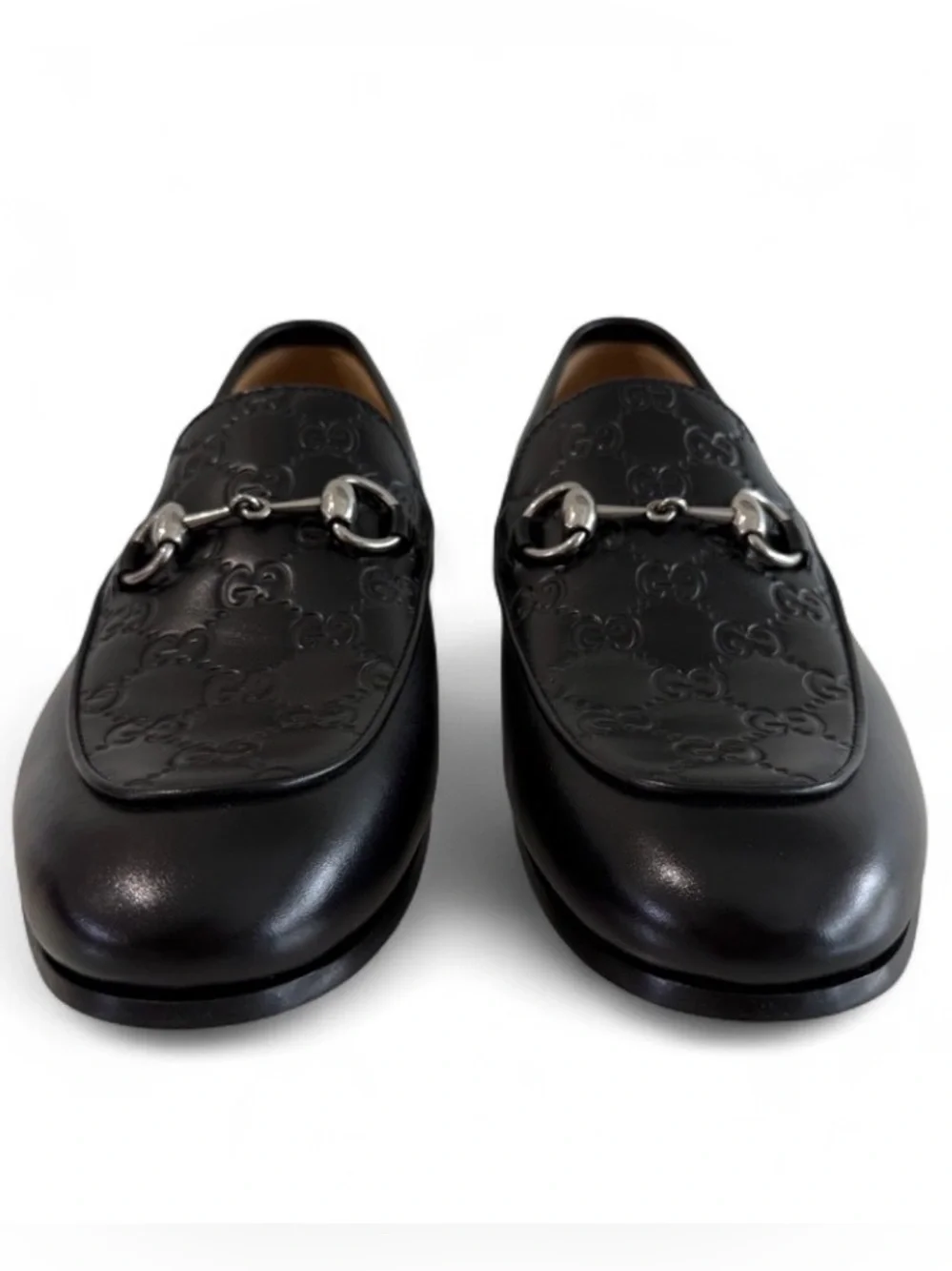 Gucci black leather